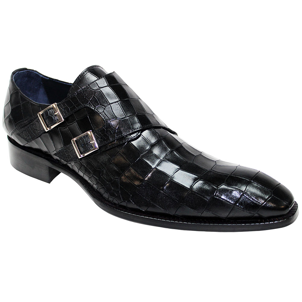 Duca by Matiste Vergato Shoes Black Image
