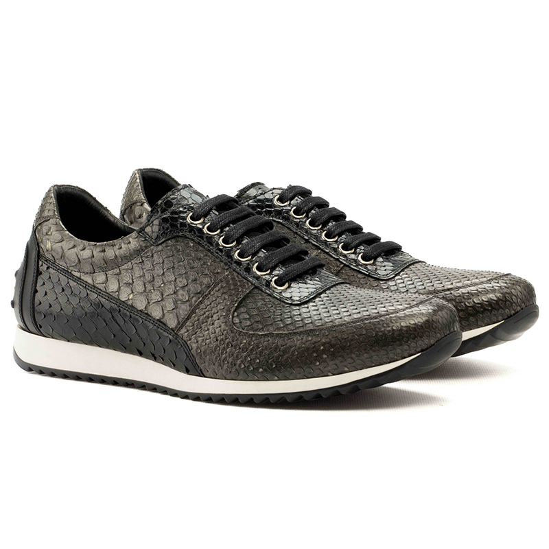 Emanuele Sempre Corsini Python Sneakers Black/Grey Image