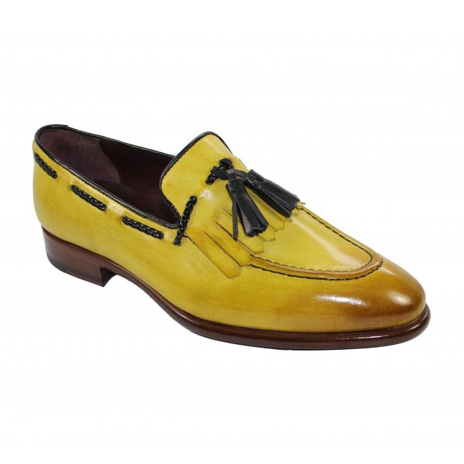 Emilio Franco 73 Yellow Shoes Image