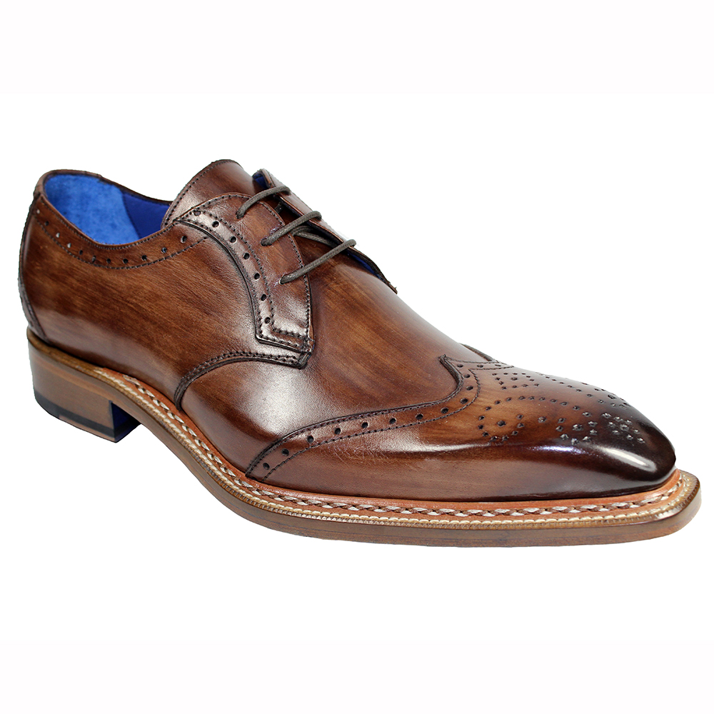 Emilio Franco Adamo Leather Shoes Brown Image