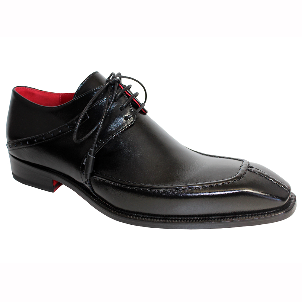 Emilio Franco Amadeo Leather Shoes Black Image