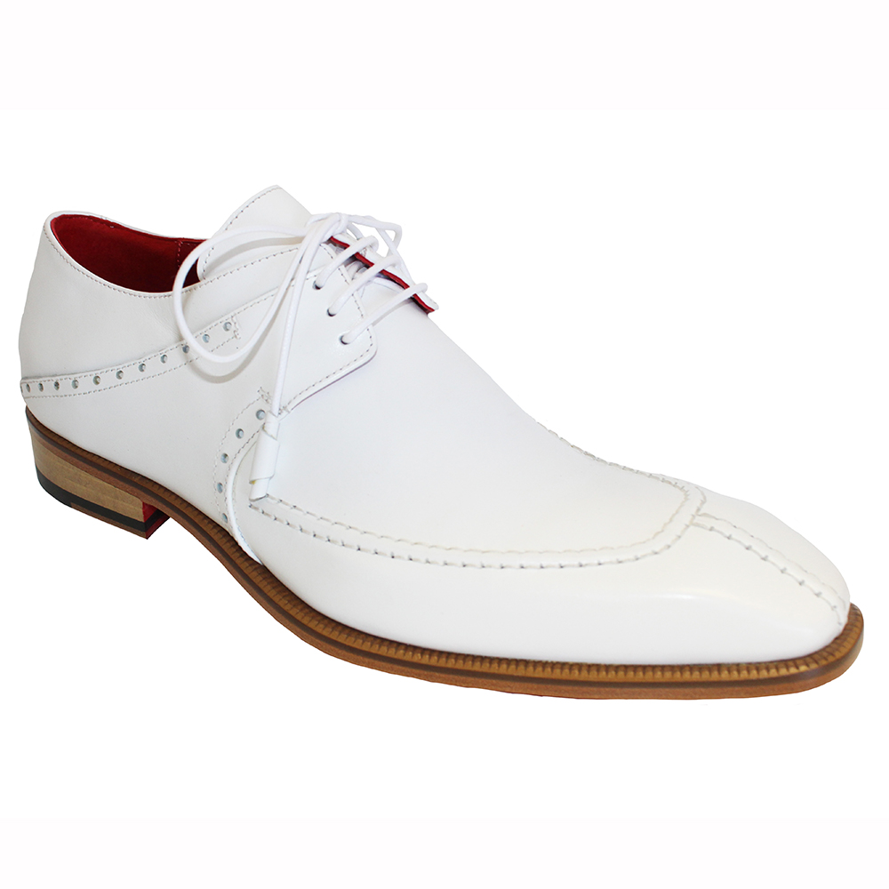 Emilio Franco Amadeo Leather Shoes White Image