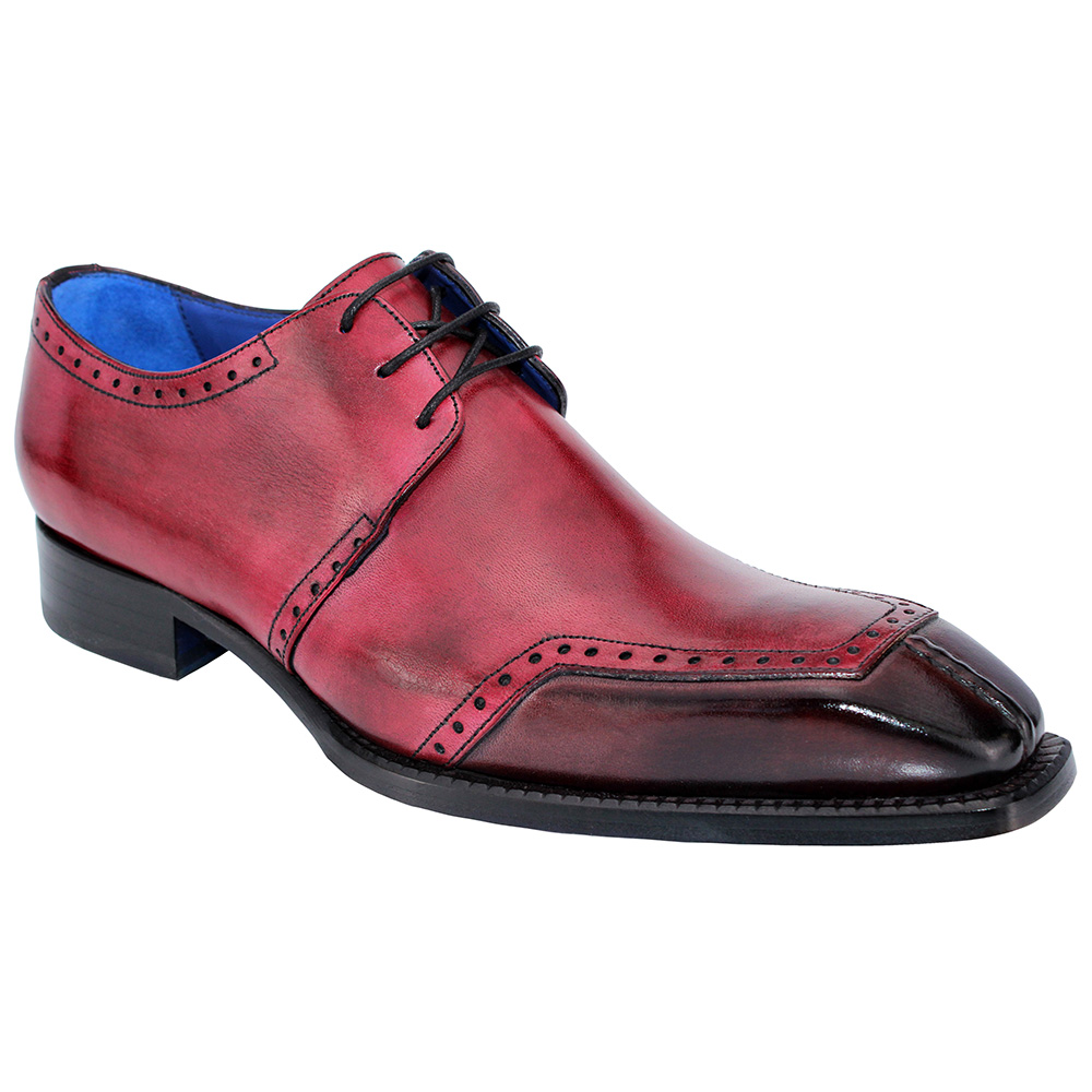 Emilio Franco Italo Shoes Burgundy / Antique Red Image