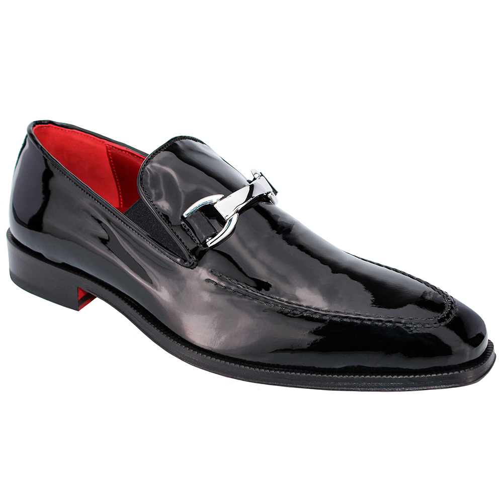 Emilio Franco Loris Patent Shoes Black Image