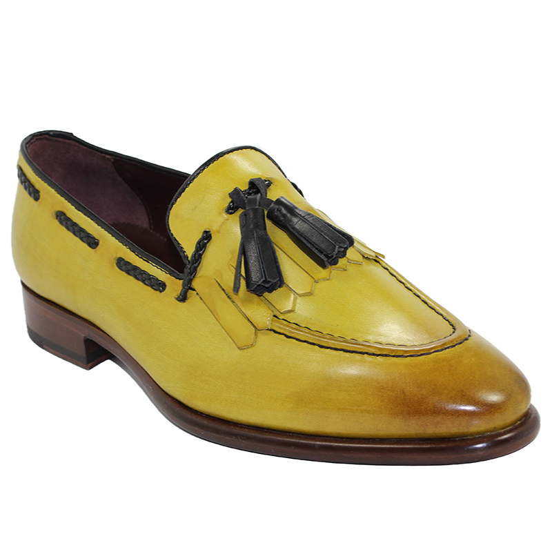 Emilio Franco Matteo Yellow Shoes Image