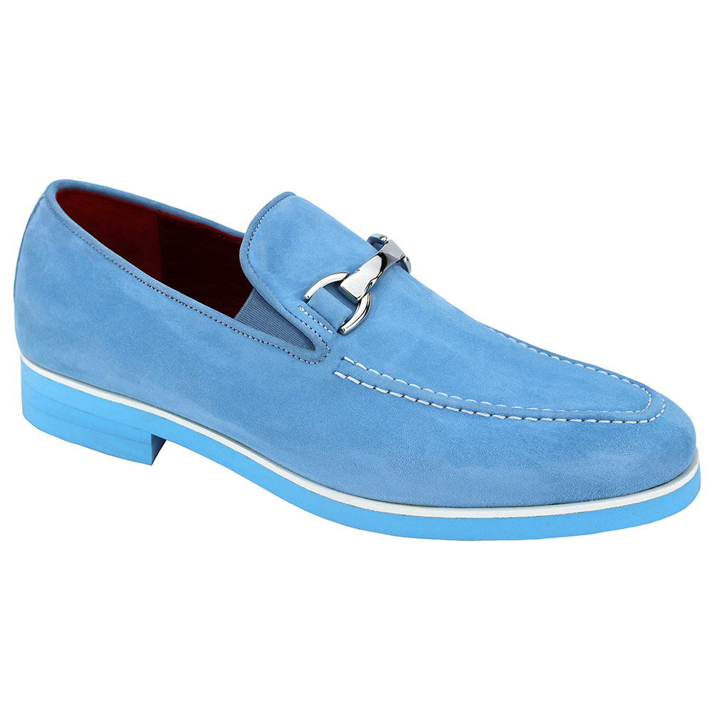 Emilio Franco Nino II Loafers L Blue / White Image