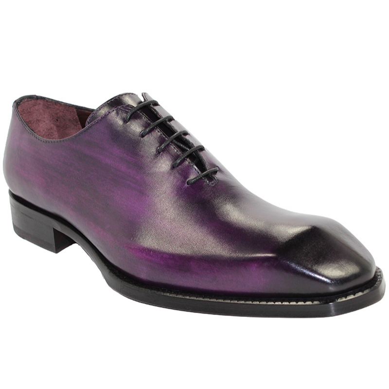Emilio Franco Stefano Purple Shoes Image