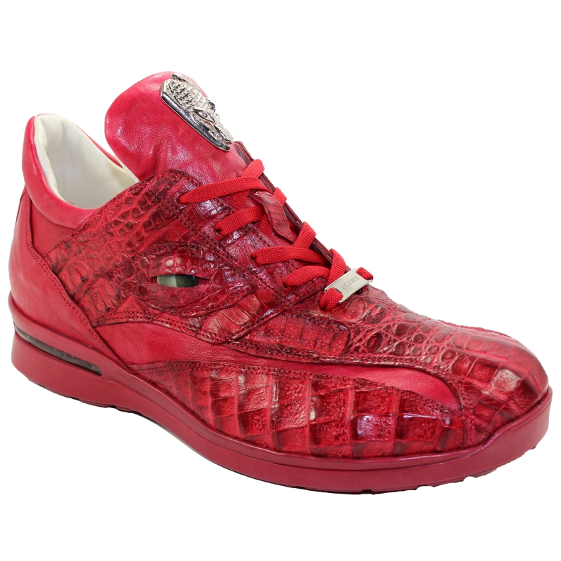 Fennix 3044 Hornback & Calf Sneakers Red Image