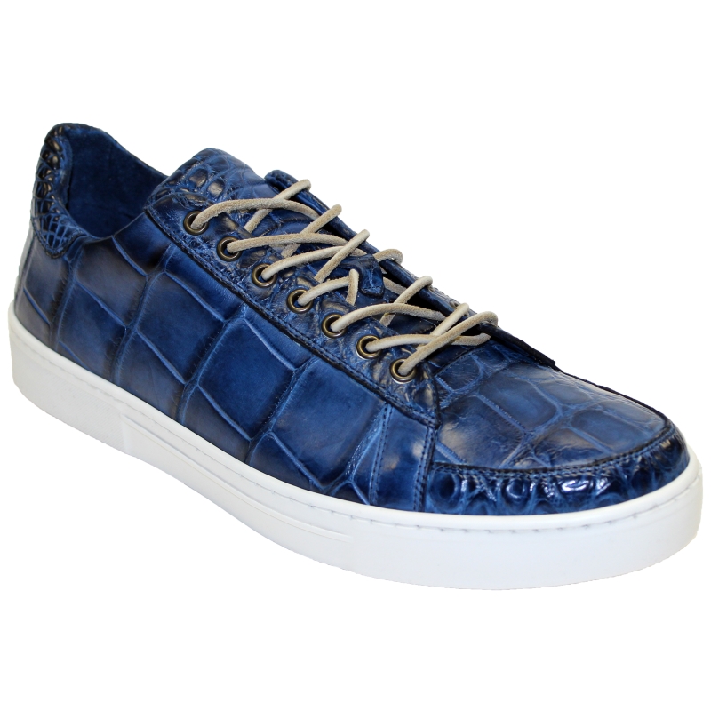 Fennix Adam Allligator Sneakers Blue Image