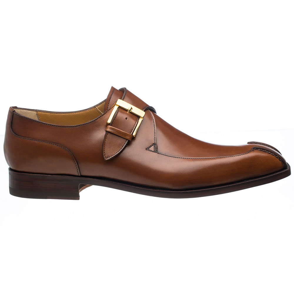 Ferrini 3873 French Calfskin Single Monkstrap Shoes Jamaica Image