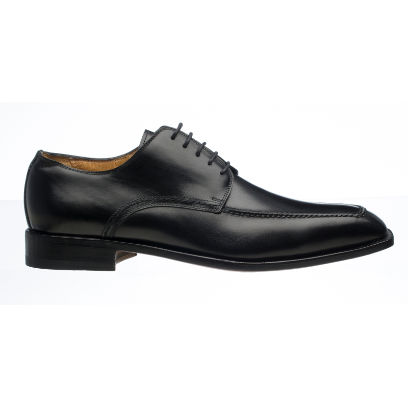 Ferrini 3898 French Calfskin Derby Shoes Black Image