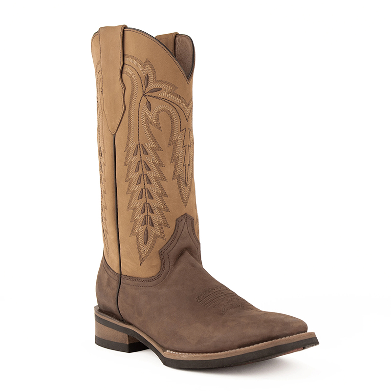 Ferrini Hunter 12693-09 Square Toe Boots Chocolate/Antique Saddle Image