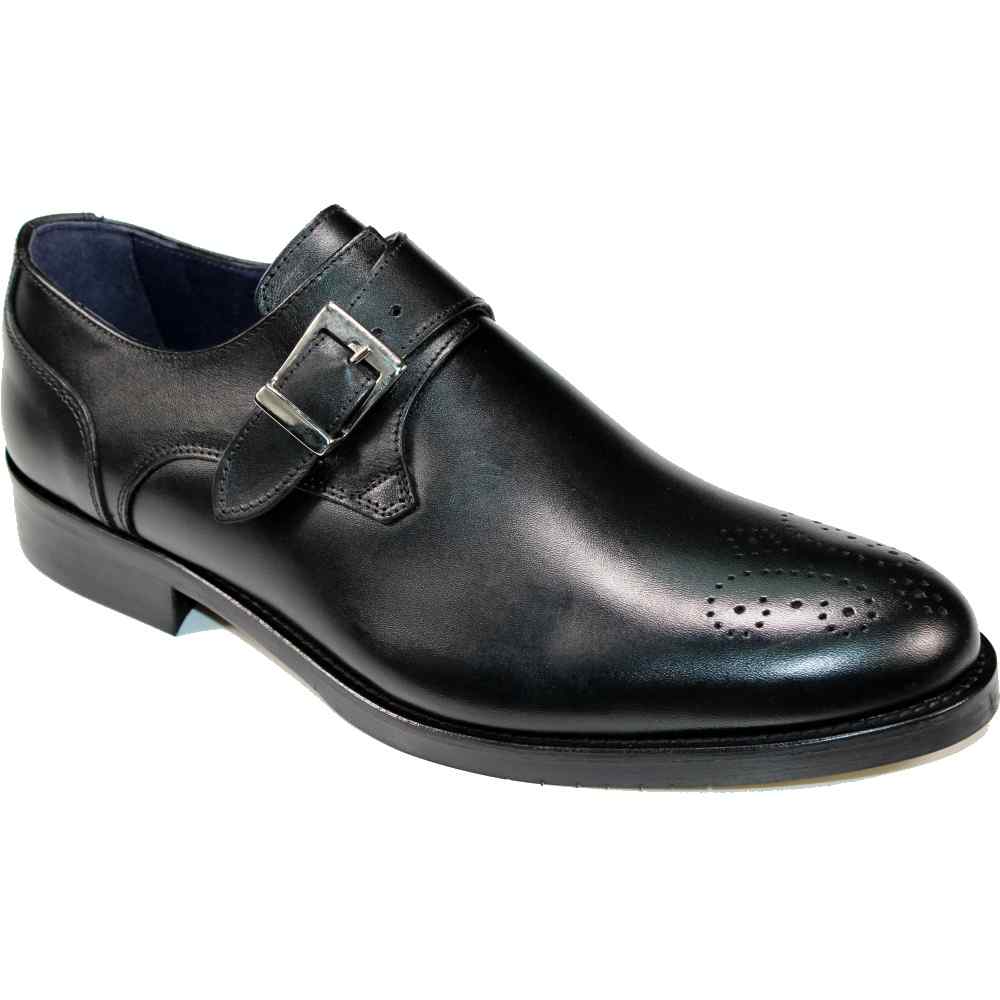 Firmani Henry Genuine Leather Shoes Black Image