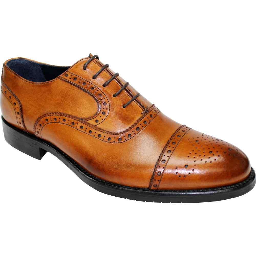 Firmani Paul Genuine Leather Shoes Cognac Image
