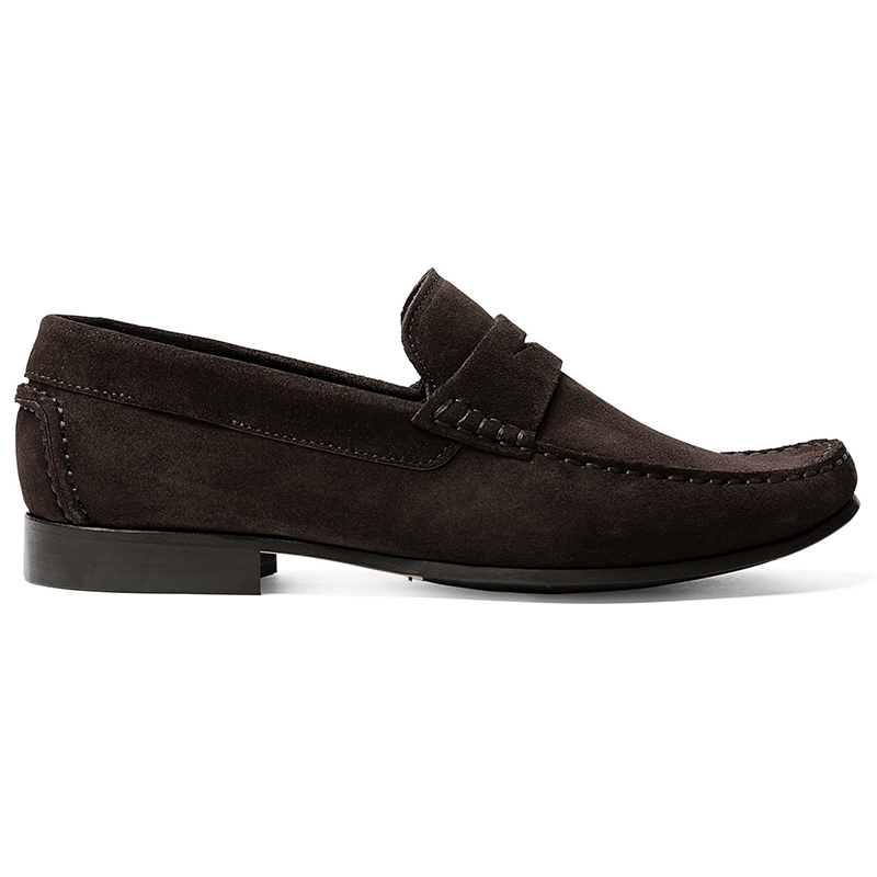 G. Brown Malibu Suede Strap Loafers Brown Image