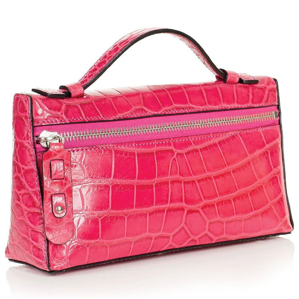 Gracen Sophie Nile Crocodile Women's Handbag Pink Image