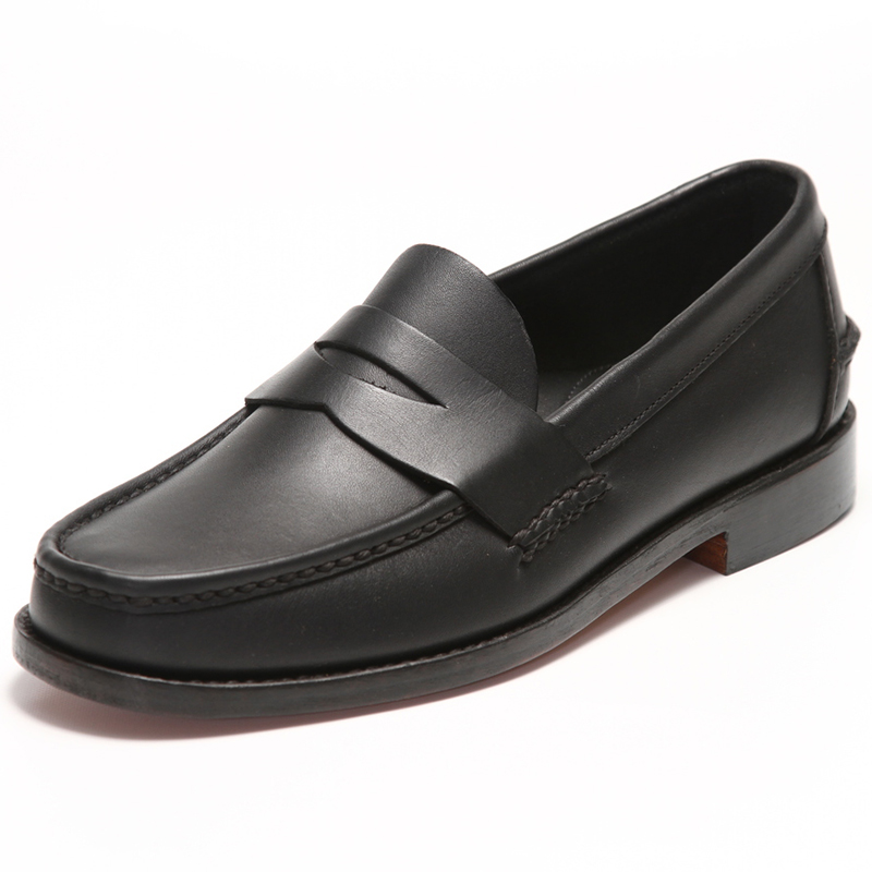 Handsewn Shoe Co. Penny Loafer Black Image