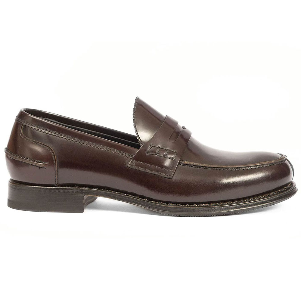 Harris Shoes 1913 Leather Loafers Bordeaux Image