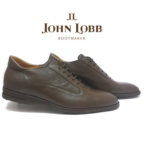 John Lobb Winner Calfskin Sport Shoes Mocha Image