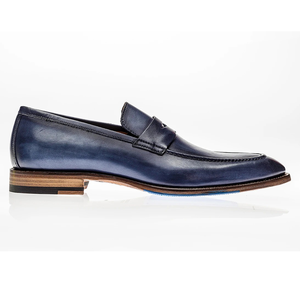 Jose Real Amberes Loafers Deep Blue Image
