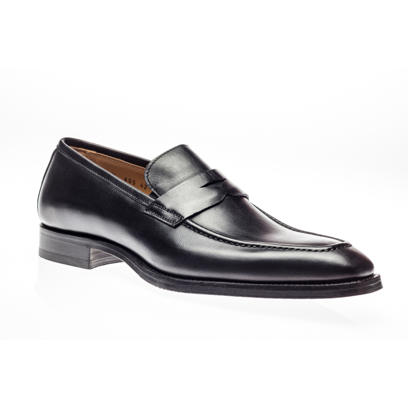 Jose Real Amberes Penny Loafers Black Image