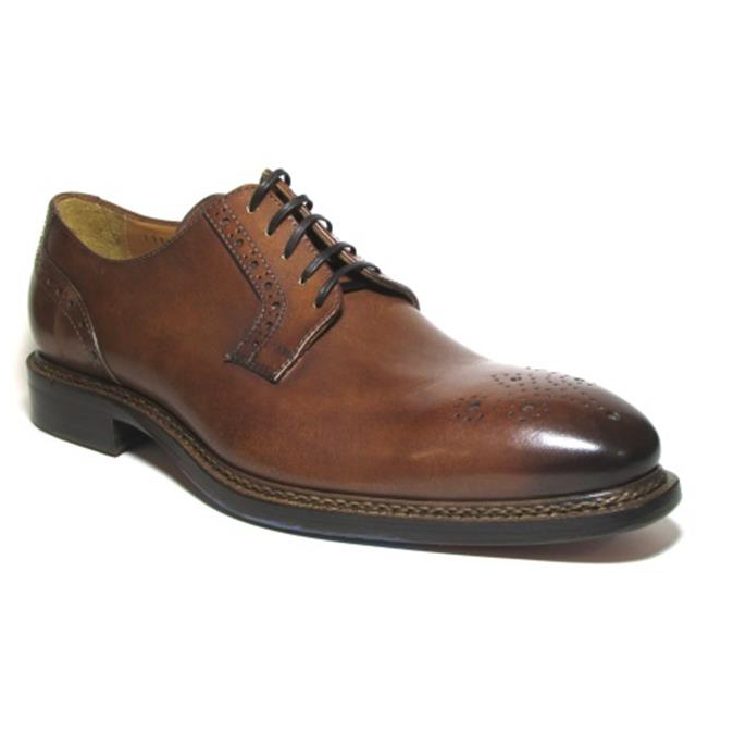 Jose Real Nordve Medallion Toe Derby Shoes Brown Image