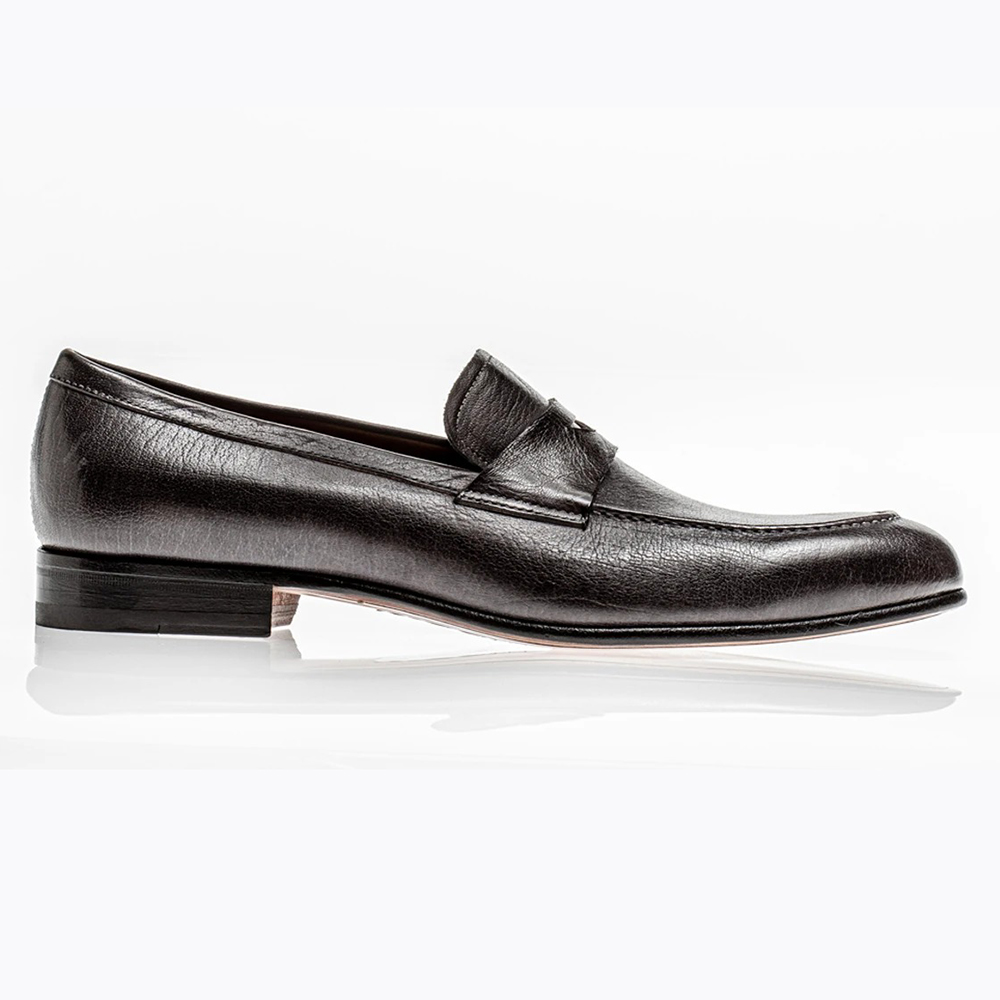 Jose Real Teatriz Penny Loafers Carbonio Image