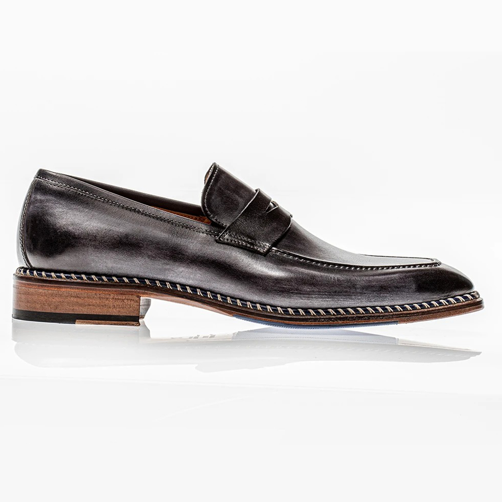 Jose Real Veloce Slip-on Loafers Antracite Image
