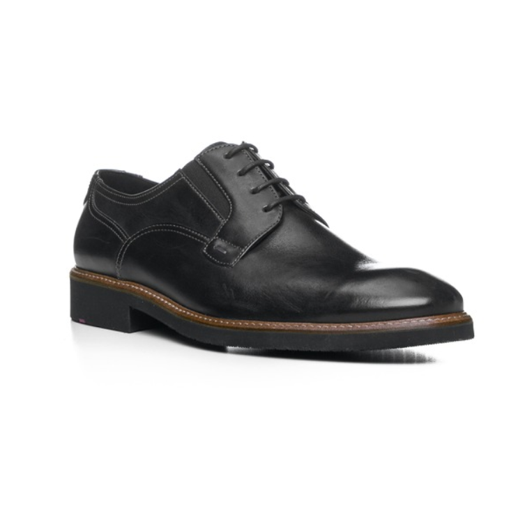 Lloyd Kidron Plain Toe Derby Shoes Black Image