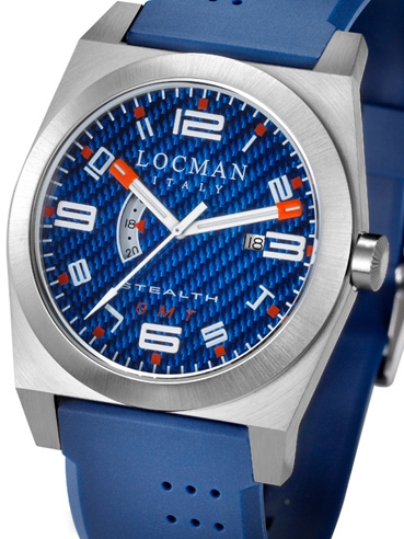 Locman Mens Stealth Watch Blue 200BLKVL Image