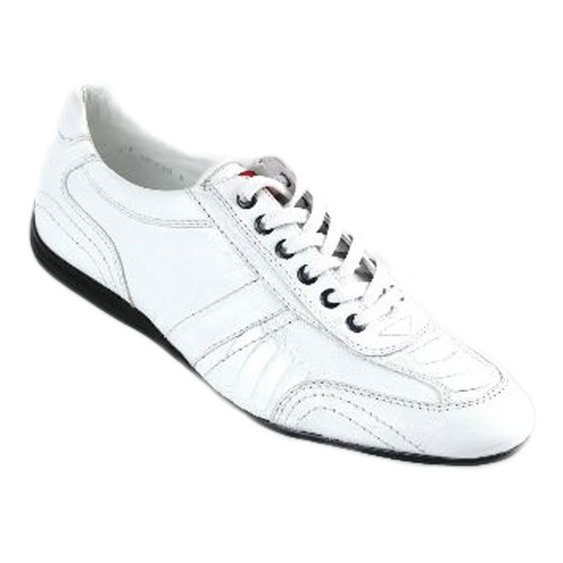 Los Altos Ostrich Leg Sneakers White Image