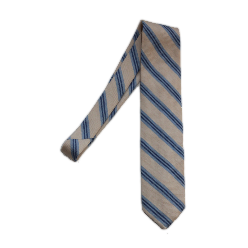 Luigi Monaco Cashmere Striped Tie Image