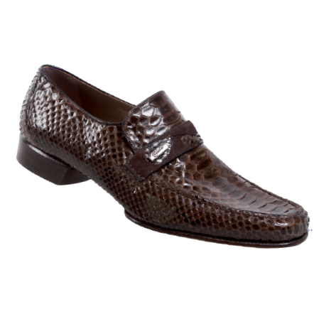 Mauri 3736 Python Strap Loafers Sport Rust (SPECIAL ORDER) Image