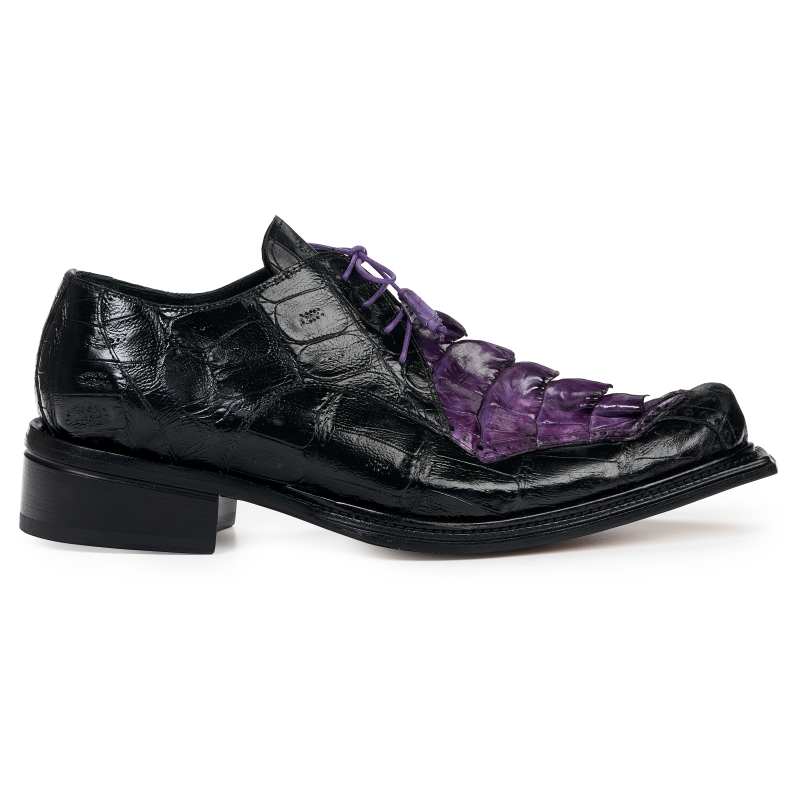 Mauri 44209 Hornback Shoes Black / Violet (Special Order) Image