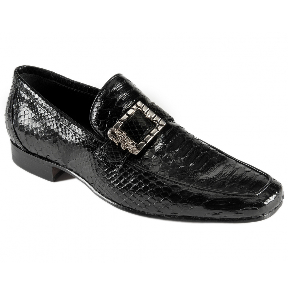 Mauri 4925 Python Shoes Black (Special Order) Image