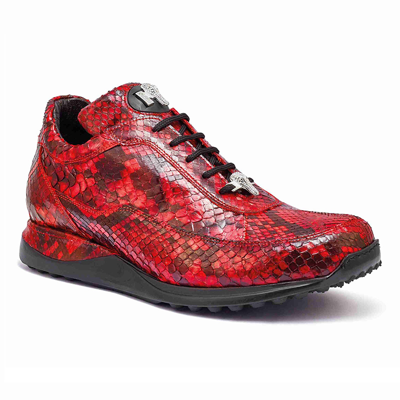 Mauri 8900 2 Python Sneakers Red Image