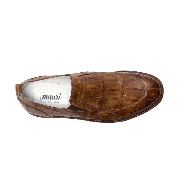 Mauri Corisca 8699 Baby Crocodile Casual Shoes Brandy (Special Order) Image