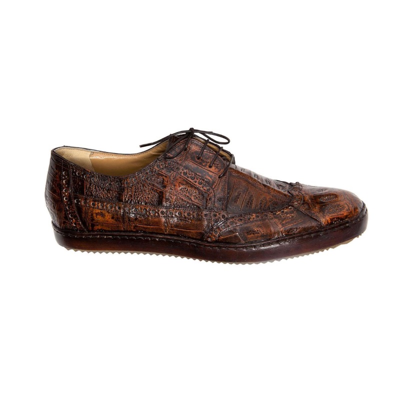 Mauri Nuvola 8518 Crocodile Shoes Golden Camel (Special Order) Image