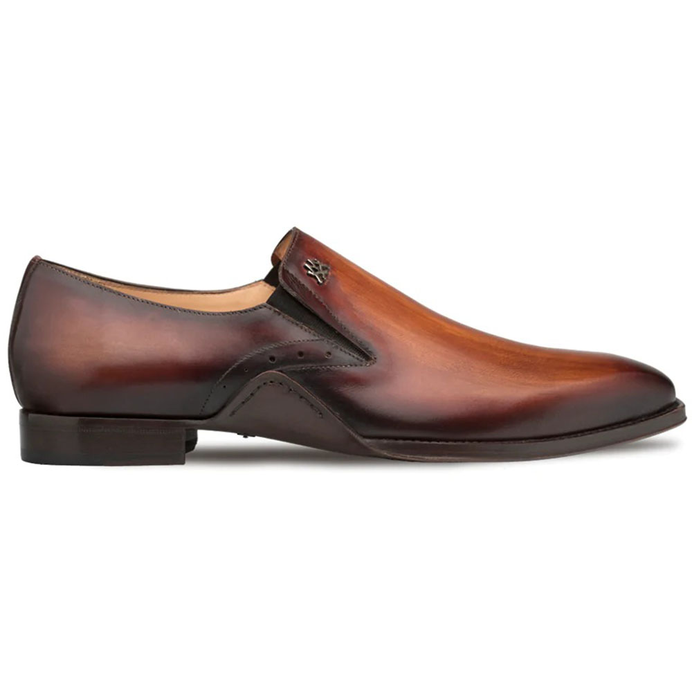 Mezlan Artisan Gore Slip-on Shoes Cognac / Rust Image