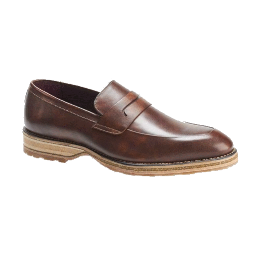 Mezlan Cantonia Penny Loafers Taupe Image