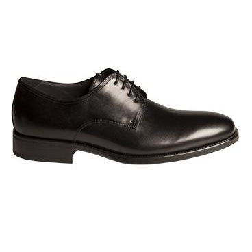 Mezlan Contin Plain Toe Derby Shoes Black Image