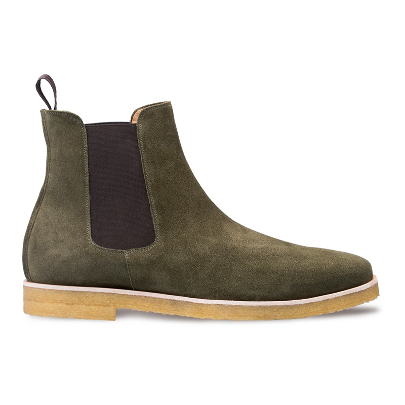 Mezlan Engel Plain Toe Boots Green Image