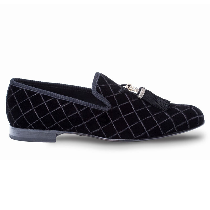 Mezlan Grey Loafers Black Image