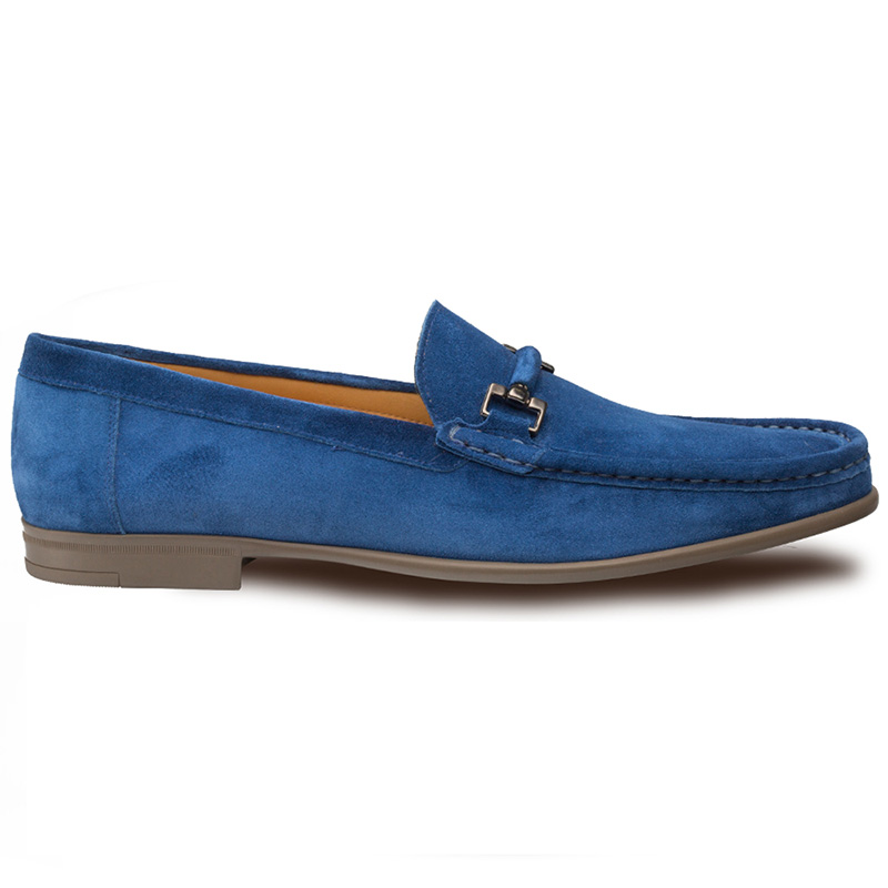 Mezlan Landa Suede Shoes Blue Image