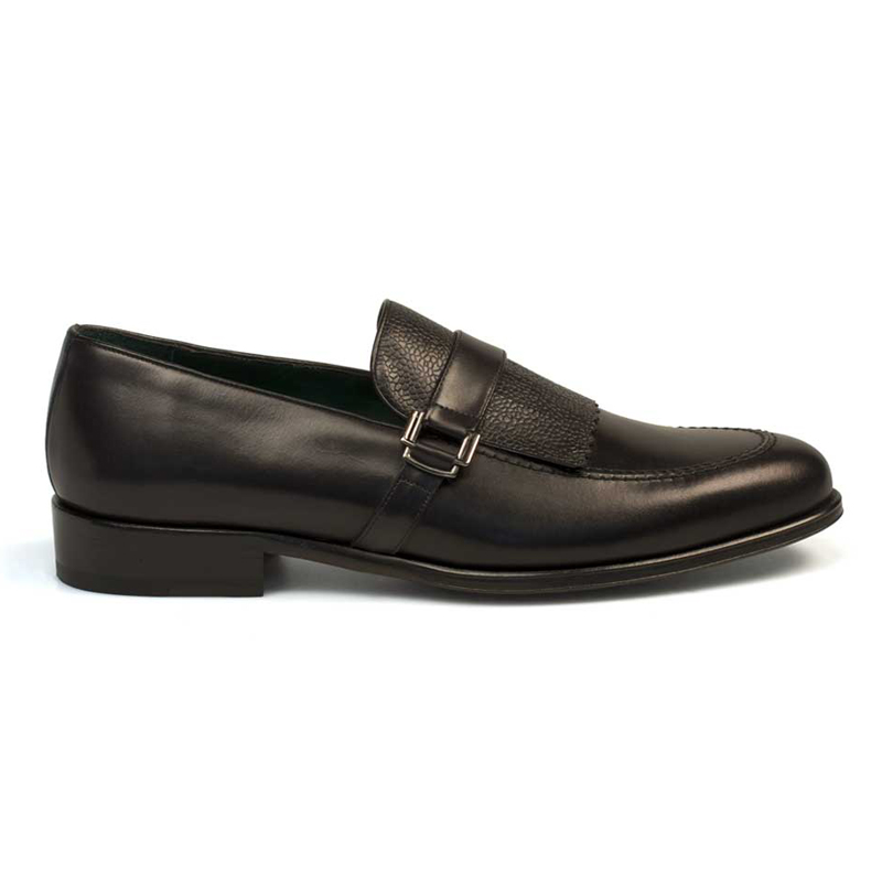 Mezlan Octavio Kiltie Shoes Black Image