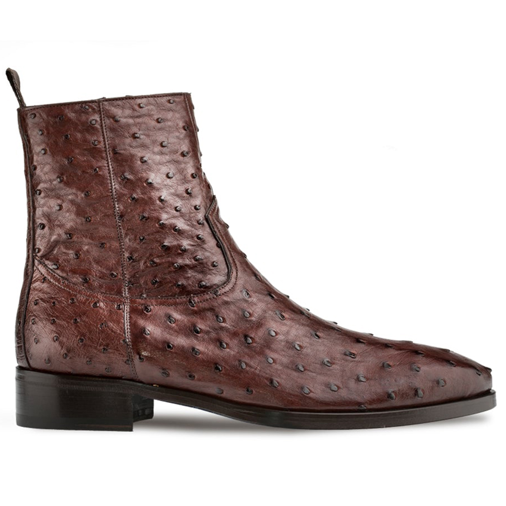 Mezlan Ostrich Boots Tabac Image