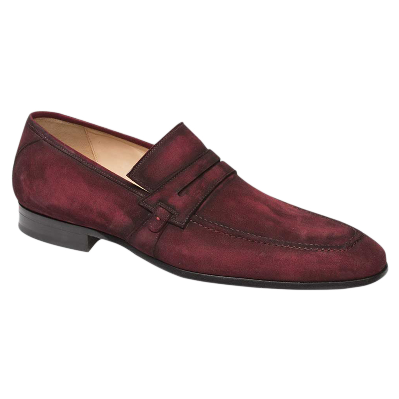 Mezlan Ulpio Loafer Shoes Red Image