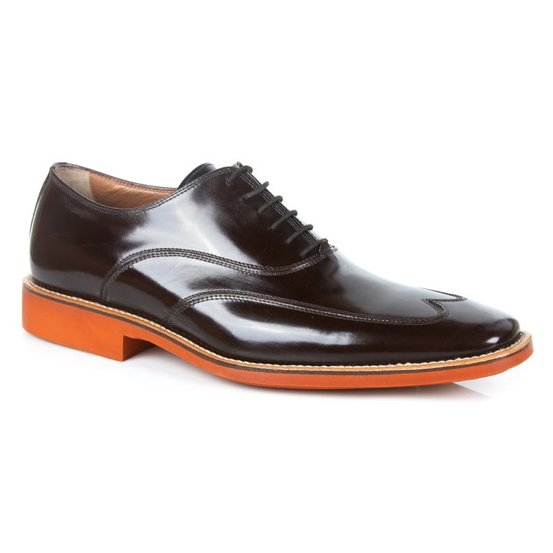 Michael Toschi Luciano SE Patent Leather Wing Tips Tmoro Image