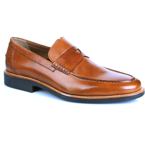 Michael Toschi Marco Penny Loafers Brown Image