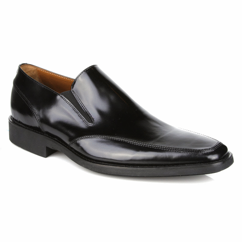 Michael Toschi Mario Double Side Gore Loafers Black Brush Off Image